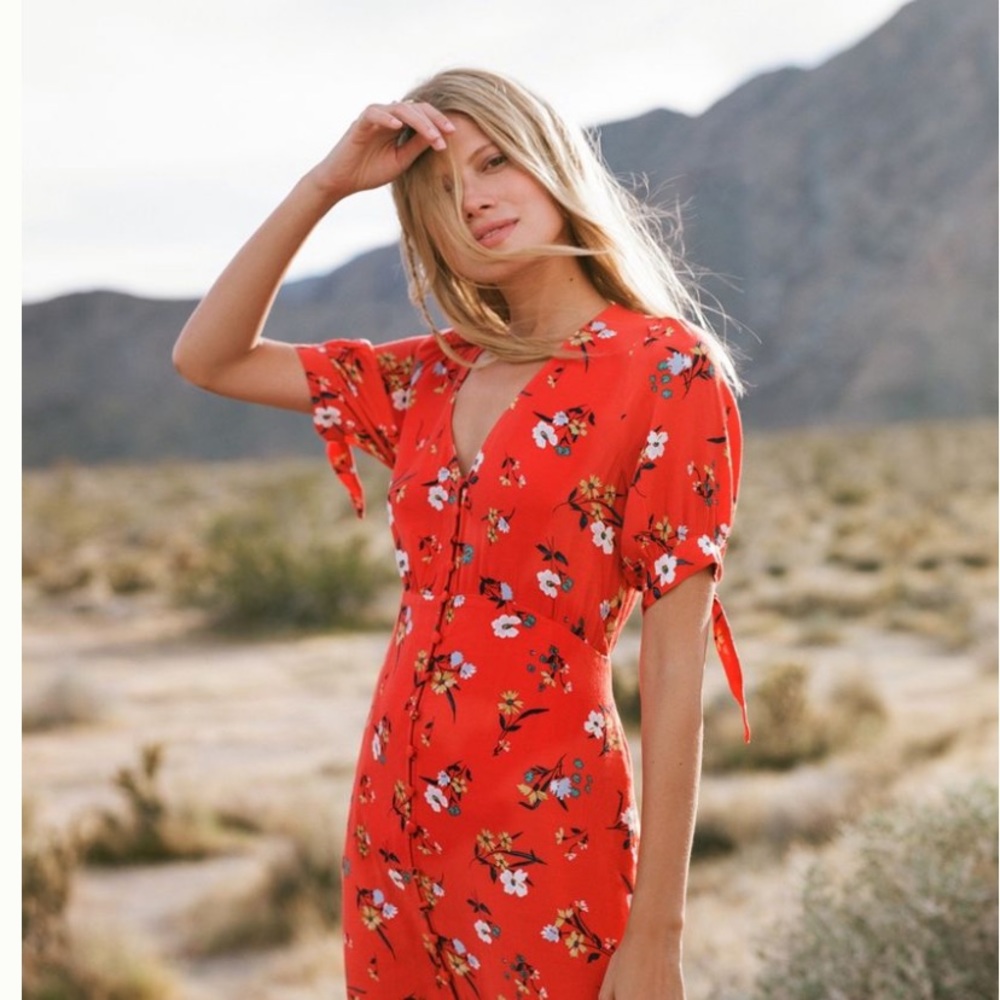 Maeve Eudora Midi Dress